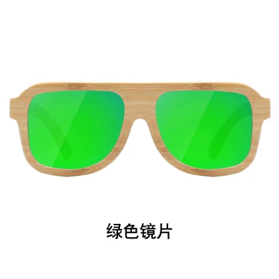 Новые бамбуковые деревянные солнцезащитные очки унисекс ручной работы на заказ